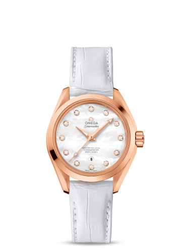Omega Seamaster Aqua Terra 150M Master Co-Axial 34 Sedna Gold / MOP
